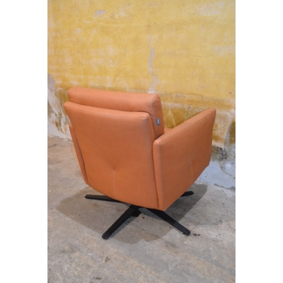 ROM draaifauteuil Rimini leren design fauteuil-8