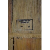 thumb-Antieke Mexicaanse grenen barkast wijnkast massief hout-10
