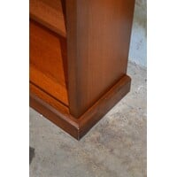 thumb-Eiken boekenkast met verstelbare schappen in mahonie kleur-6