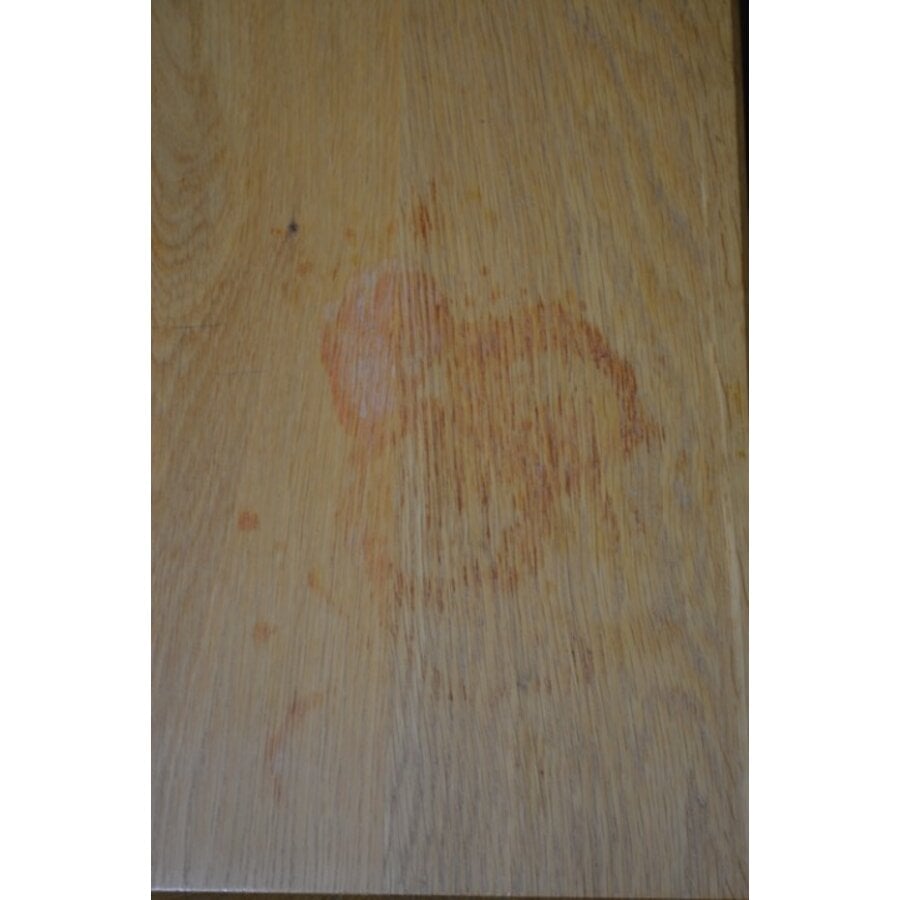 Vierkante massief eiken salontafel-7