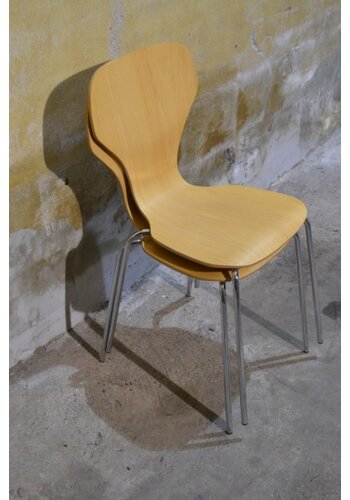 Danerka vintage stoelen set van 2 