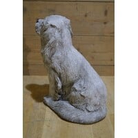 thumb-Betonnen beeld van een cocker spaniel hond voor tuin of interieur-5
