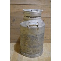 thumb-Aluminium melkbus decoratief vintage boerenbus-2