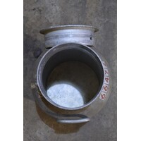 thumb-Aluminium melkbus decoratief vintage boerenbus-6