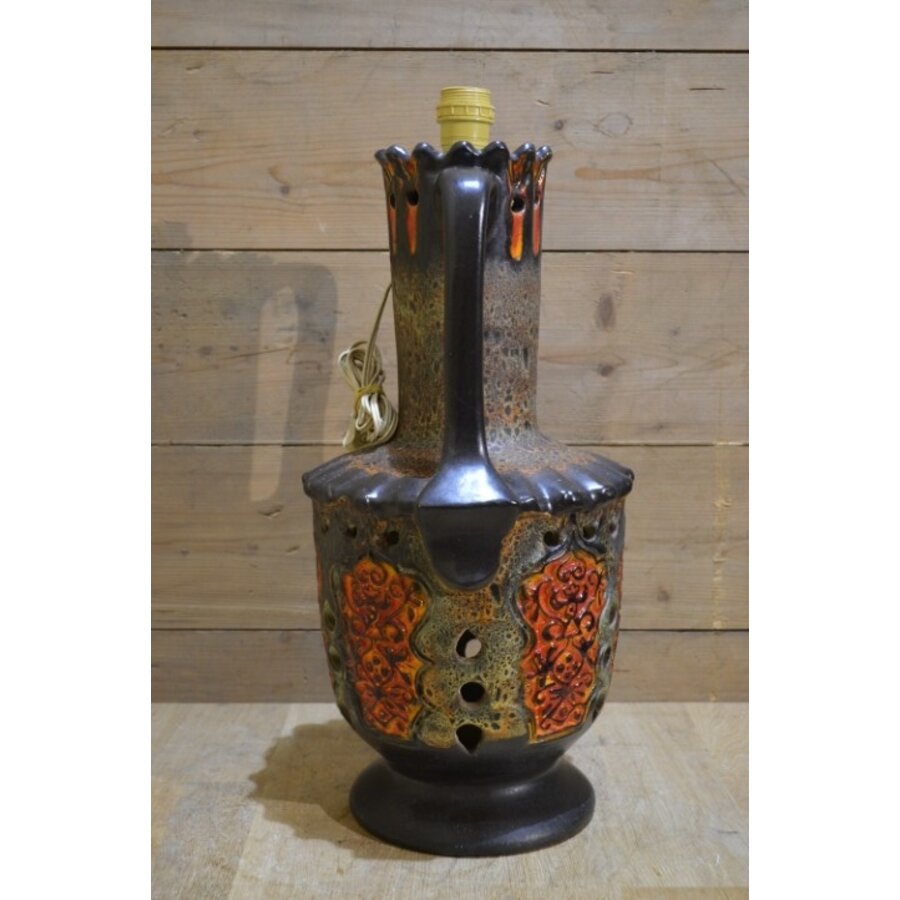 Vintage Fat Lava lampvoet West Duitsland keramiek jaren 60 70-3