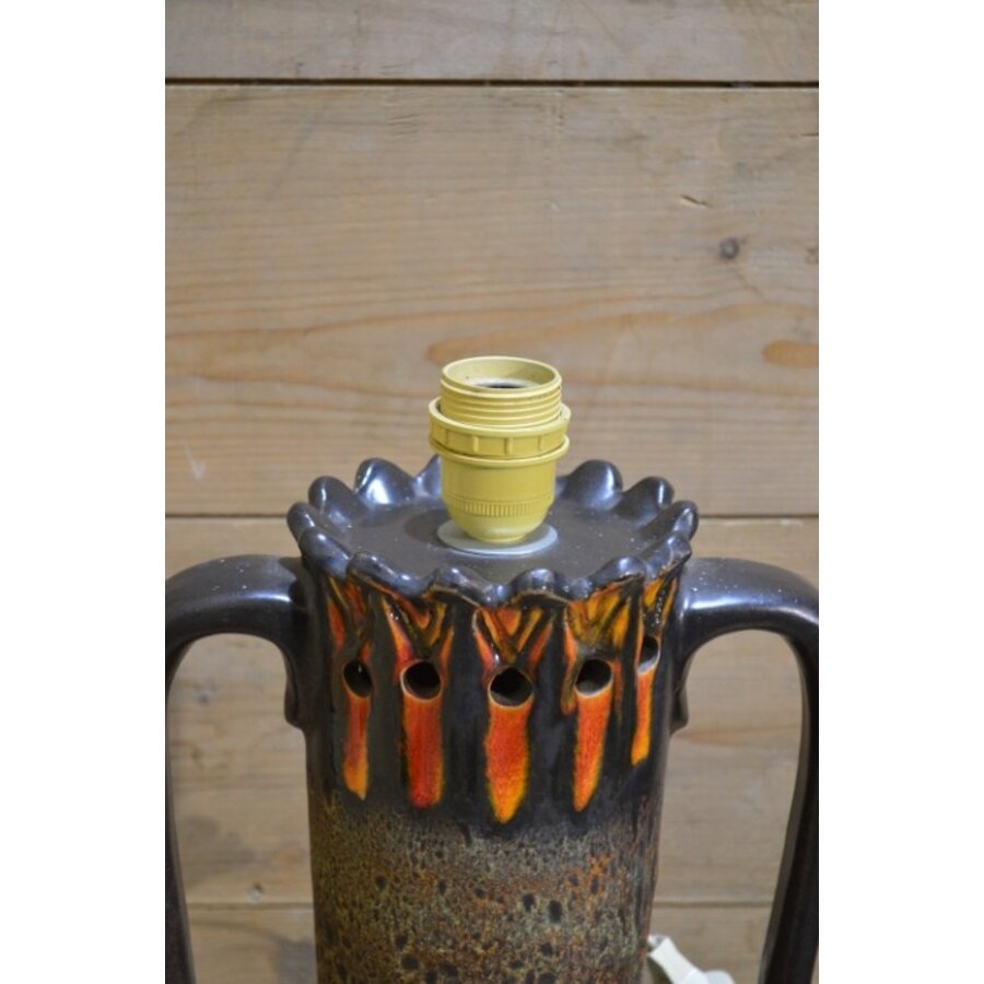Vintage Fat Lava lampvoet West Duitsland keramiek jaren 60 70-6