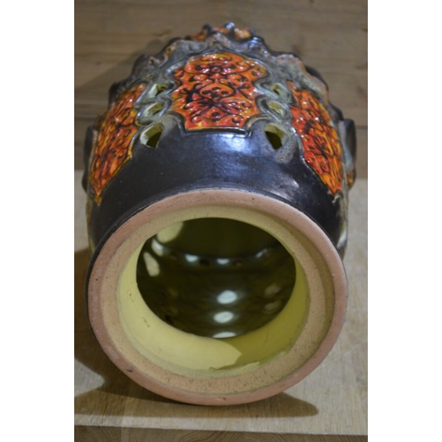 Vintage Fat Lava lampvoet West Duitsland keramiek jaren 60 70-8