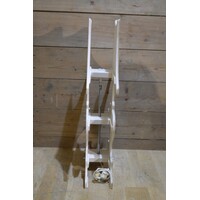 thumb-Houten tafellamp met uitgesneden decoratieve vorm-3