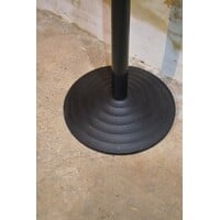 thumb-OBK kapstok staal jaren 60 zwart met houten haken-3