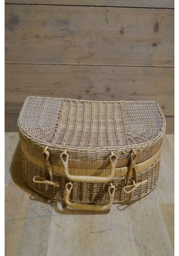 Rotan picknick mandje 