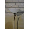 Staande lamp messing / glas