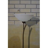 thumb-Staande lamp messing / glas-1