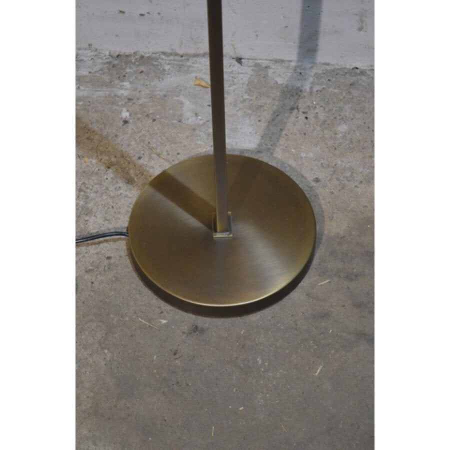 Staande lamp messing / glas-3
