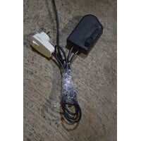 thumb-Staande lamp messing / glas-4