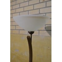thumb-Staande lamp messing / glas-8