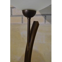 thumb-Staande lamp messing / glas-10