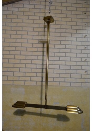 Messing design hanglamp 