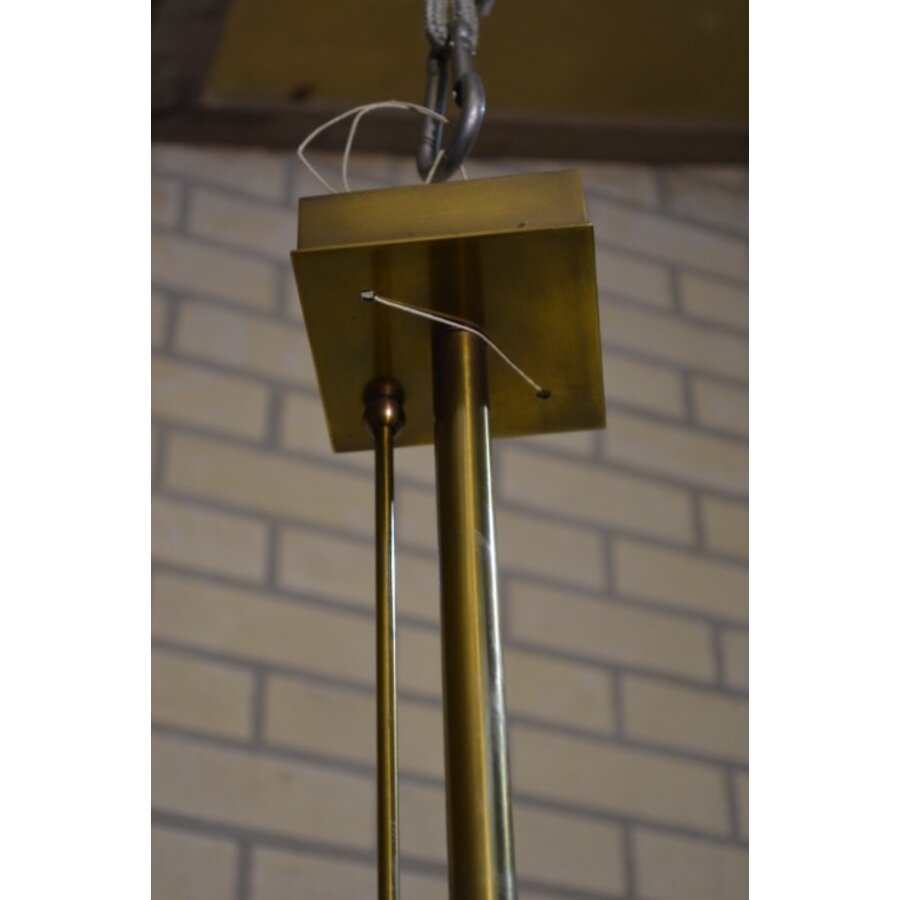 Relco hanglamp messing Italie-5