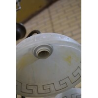 thumb-Hanglamp messing look met glas-4