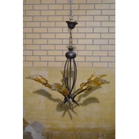 thumb-Hanglamp glas 5 armig-1