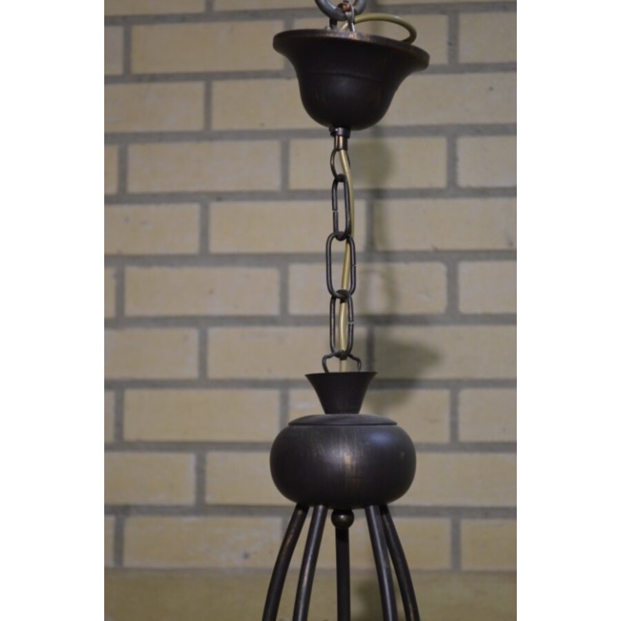 Hanglamp glas 5 armig-4