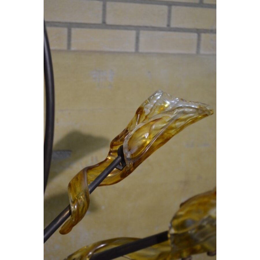 Hanglamp glas 5 armig-5