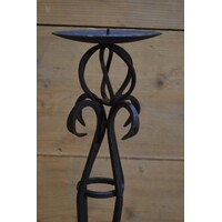 thumb-Staande metalen kandelaar groot-2