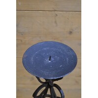 thumb-Staande metalen kandelaar groot-4
