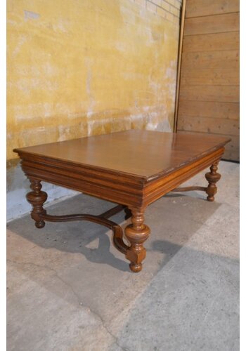 Franse eiken salontafel 
