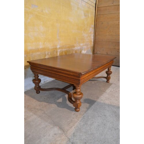 Franse eiken salontafel 