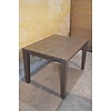 Massief eiken eettafel grey