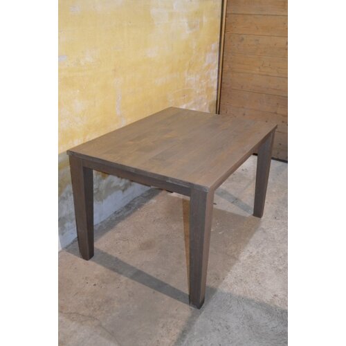 Massief eiken eettafel grey 