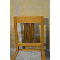 thumb-Art deco stoel Amsterdamse School met coromandelhouto-3