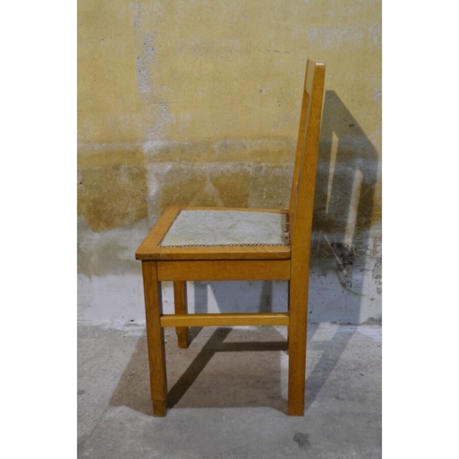Art deco stoel Amsterdamse School met coromandelhouto-6