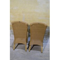 thumb-Originele Lloyd Loom stoelen set van 2-6