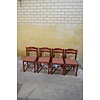 LoodsVol, Tweedehands Mesto retro design eetkamerstoelen beukenhout