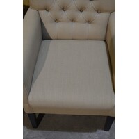 thumb-Set van 3 moderne armstoelen beige stof-8