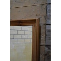 thumb-Houten grenen spiegel voor wanddecoratie-2