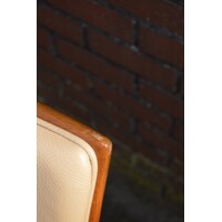 thumb-Set van 4 eiken eetkamerstoelen met kunstleer-6