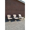 3x Retro fauteuil