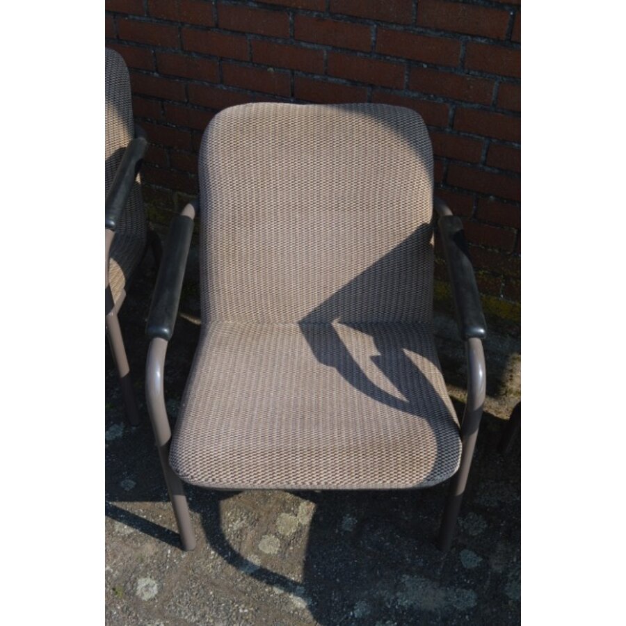 Set van 3 Gispen geïnspireerde retro fauteuils-3