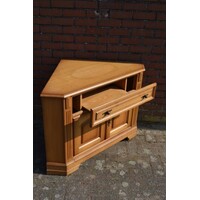 thumb-Patine blank eiken hoek tv kastje-7