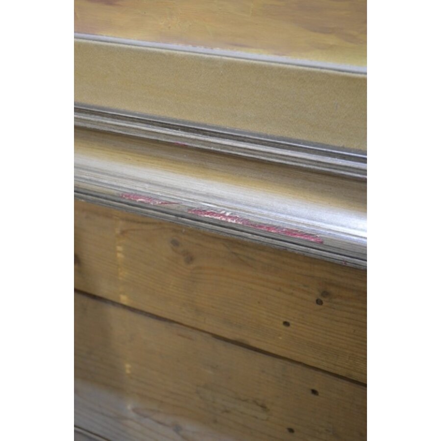 Vintage schilderij met decoratieve lijst-9
