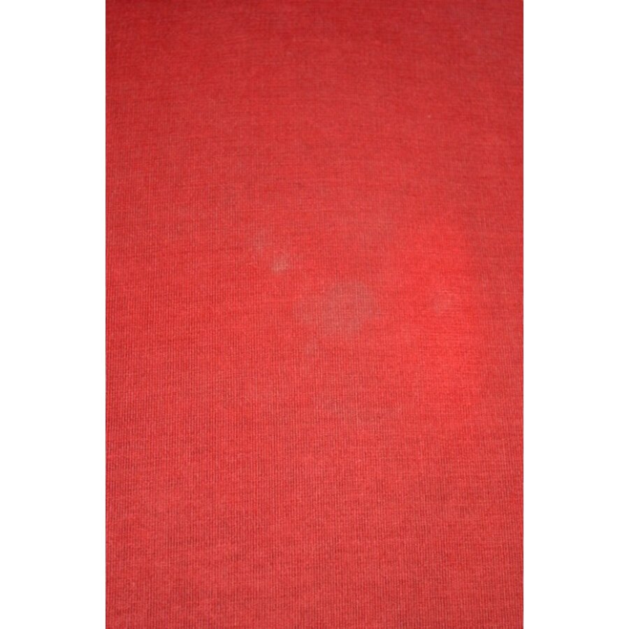 Retro cocktail stoeltje rood velours jaren 50-4
