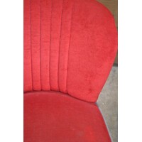 thumb-Retro cocktail stoeltje rood velours jaren 50-5
