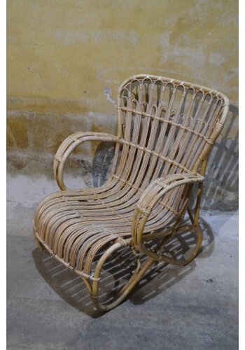 Rotan fauteuil 