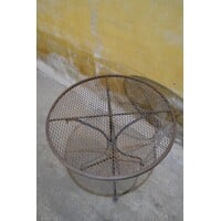 thumb-Metalen tuintafeltje met karaktervolle uitstraling-5