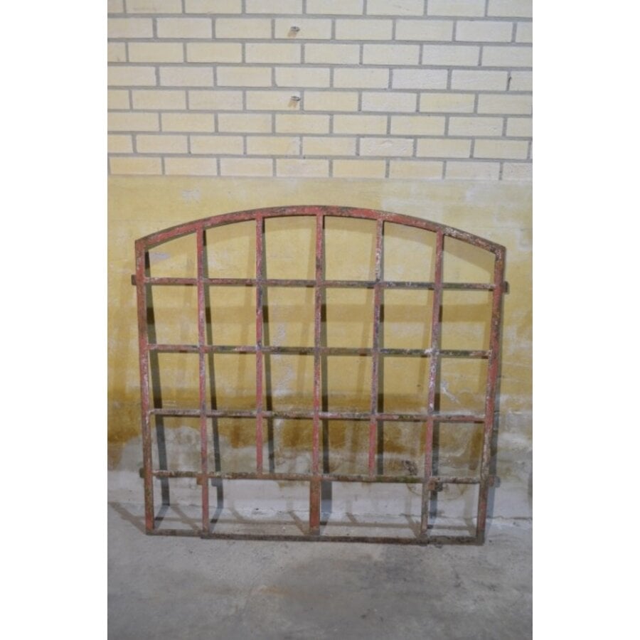 Gietijzeren boograam frame met industriële uitstraling-6