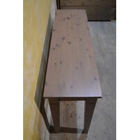 thumb-Vintage sidetable van vurenhout met lade-5