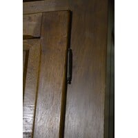 thumb-Massief eiken 4-deurs kast handgemaakt door Scholten Diepenheim 1978-4
